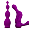 Насадки для двостороннього вібратора Adrien Lastic AD-2X - Anal set