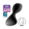 Анальна смарт-пробка з вібрацією Satisfyer Trendsetter Black