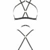 Портупея-стрепи KELIS BRA black S/M - Passion Exclusive