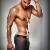 Прозорі чоловічі шортики Passion 026 SHORT black S/M