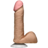 Фалоімітатор Doc Johnson The Realistic Cock 6 inch White – ULTRASKYN, Vack-U-Lock, діаметр 4,3 см