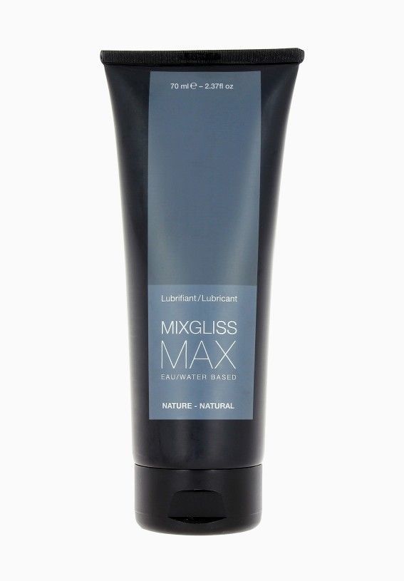 Анальна гель-змазка MixGliss MAX NATURE (70 мл) на водній основі з екстрактом алое