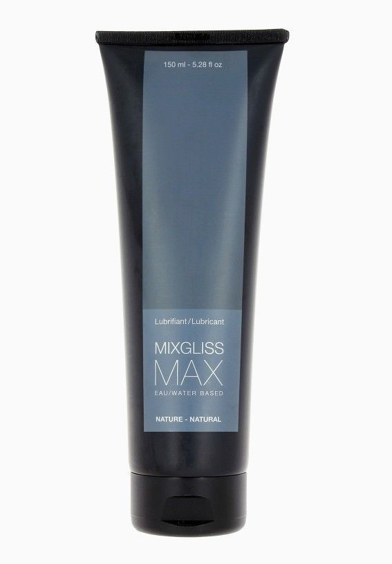 Анальна гель-змазка MixGliss MAX NATURE (150 мл) на водній основі з екстрактом алое