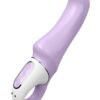 Мощный вибратор Satisfyer Vibes Charming Smile с гибким стволом, литой силикон