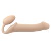 Безремневой страпон Strap-On-Me Flesh L, полностью регулируемый, диаметр 3,7см