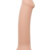Насадка для страпона Strap-On-Me Dual Density Dildo Flesh XL, диаметр 4,5см, двухслойная, гибкая