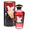 Розігрівальна олія Shunga Aphrodisiac Warming Oil – Sparkling Strawberry Wine (100 мл) без цукру