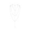 Ланцюжок для спини Bijoux Indiscrets Magnifique Back and Cleavage Chain - Silver, прикраса для тіла