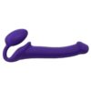 Безремневой страпон Strap-On-Me Violet M, полностью регулируемый, диаметр 3,3см