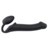 Безремневой страпон Strap-On-Me Black L, полностью регулируемый, диаметр 3,7см