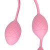 Розкішні вагінальні кульки PILLOW TALK - Frisky Pink з кристалом, діаметр 3,2 см, вага 49-75гр