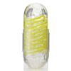 Мастурбатор Tenga Spinner 03 Shell з пружною стимулювальною спіраллю всередині, пружна спіраль