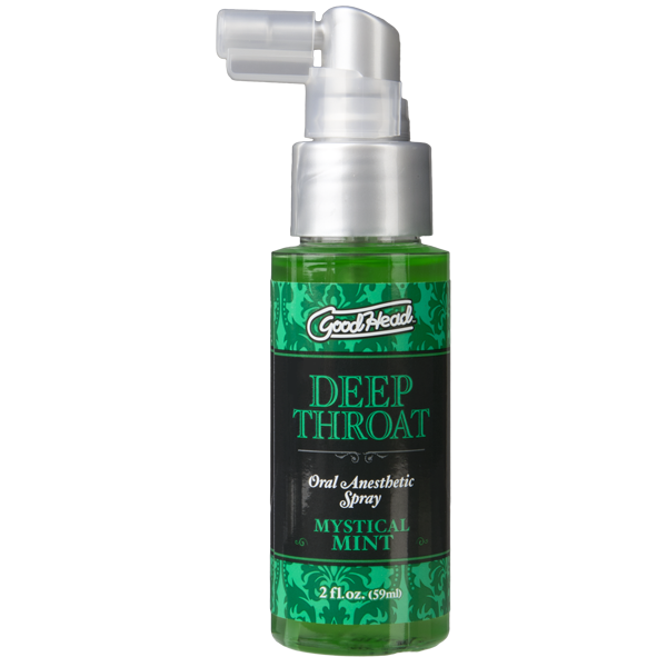 Спрей для мінету Doc Johnson GoodHead DeepThroat Spray - Mystical Mint 59 мл для глибокого мінета