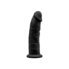 Фалоімітатор SilexD Robby Black (MODEL 2 size 6in), двошаровий, силікон + Silexpan, діаметр 3,5см