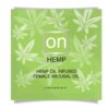 Пробник возбуждающего масла Sensuva - ON for Her Hemp Infused Arousal Oil (0,5 мл)