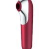 Смарт вибратор и вакуумный стимулятор 2-в-1 Satisfyer Dual Love Pink
