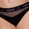 Трусики з прозорою вставкою Passion PS006 PANTIES black, size L