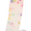 Фалоімітатор з конфетті ADDICTION - PARTY MARTY - 7.5 "- FROST &CONFETTI, 19 см, силікон, вібропуля