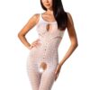Бодістокінг з доступом до інтимних місць Passion BS078 white