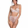 Еротичний комплект з малюнком LOVELIA BIKINI white XXL/XXXL - Passion