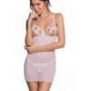 Сорочка з вирізами на грудях + стрінги LOVELIA CHEMISE white S/M - Passion