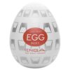 Мастурбатор-яйце Tenga Egg Boxy з геометричним рельєфом