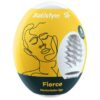 Самозмащувальний мастурбатор-яйце Satisfyer Masturbator Egg Single Fierce, одноразовий, не вимагає з
