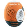 Самозмащувальний мастурбатор-яйце Satisfyer Masturbator Egg Single Crunchy, одноразовий, не вимагає
