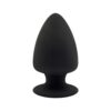 Анальна пробка SilexD (Model 1 size M) двошарова, силікон + Silexpan, діаметр 6,2 см