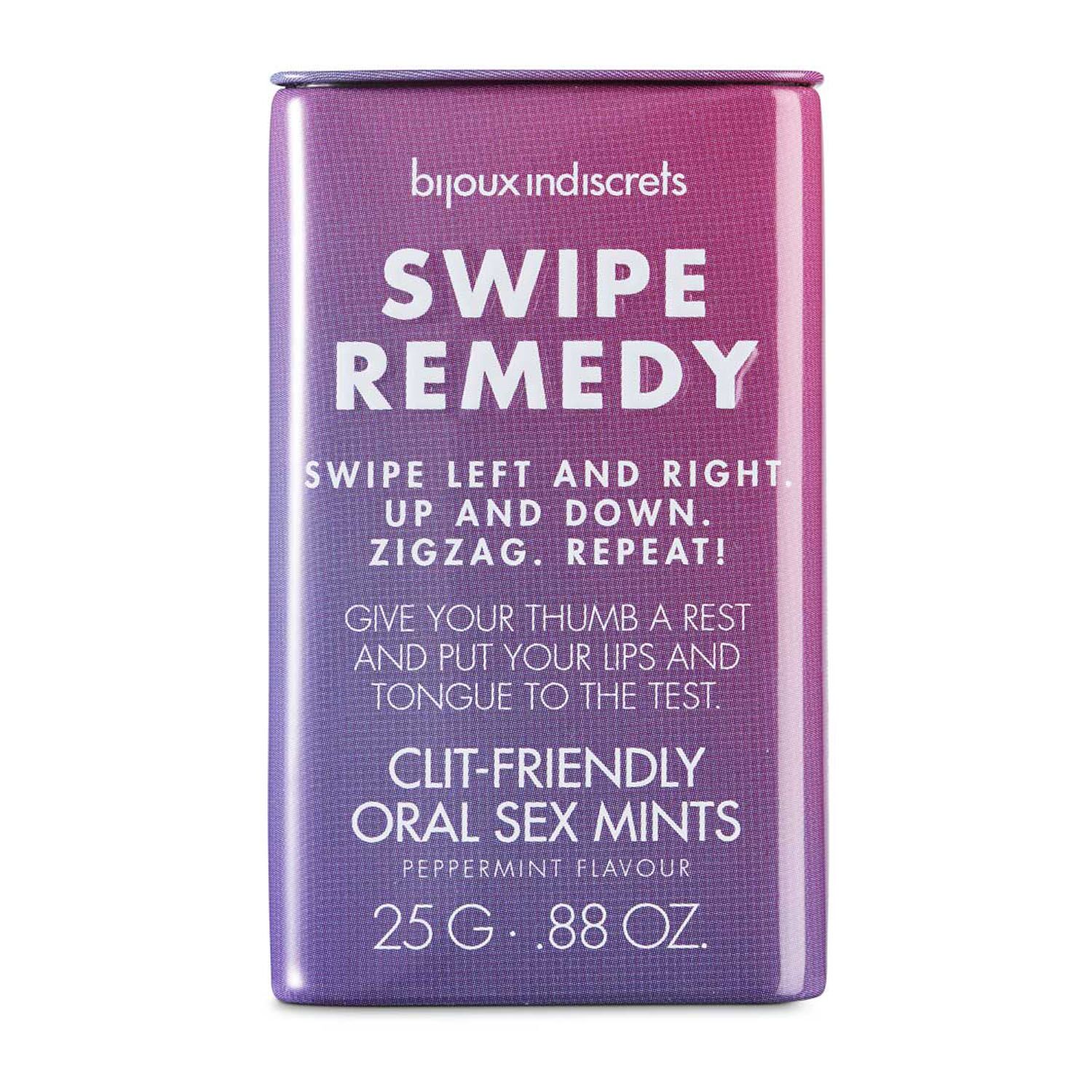 М'ятні цукерки Bijoux Indiscrets Swipe Remedy – clitherapy oral sex mints