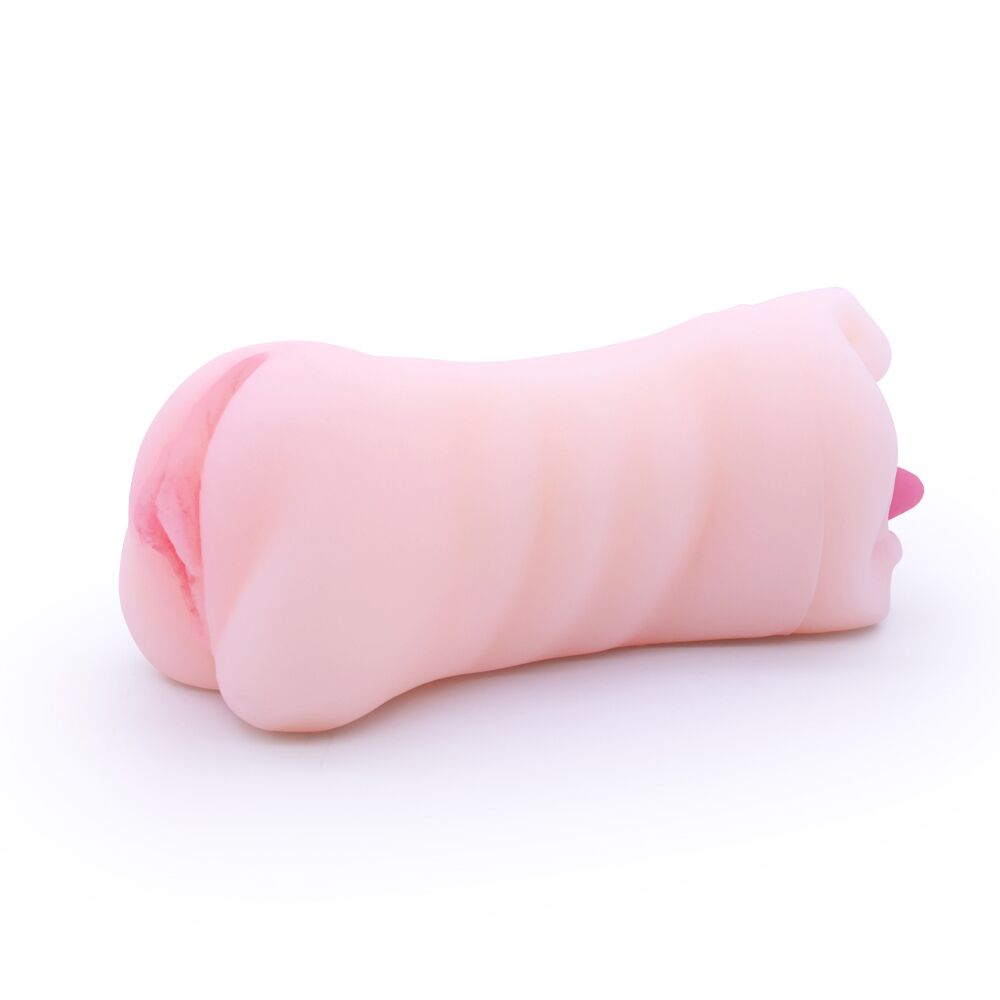 Двосторонній мастурбатор Men Powerup Eroticism: вагіна та ротик