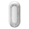 Мастурбатор Tenga Flip Zero GRAVITY White, змінна інтенсивність стимуляції, розкладний