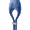 Ерекційне віброкільце-ласо Satisfyer Duelist Blue, 10 режимів, потужний мотор