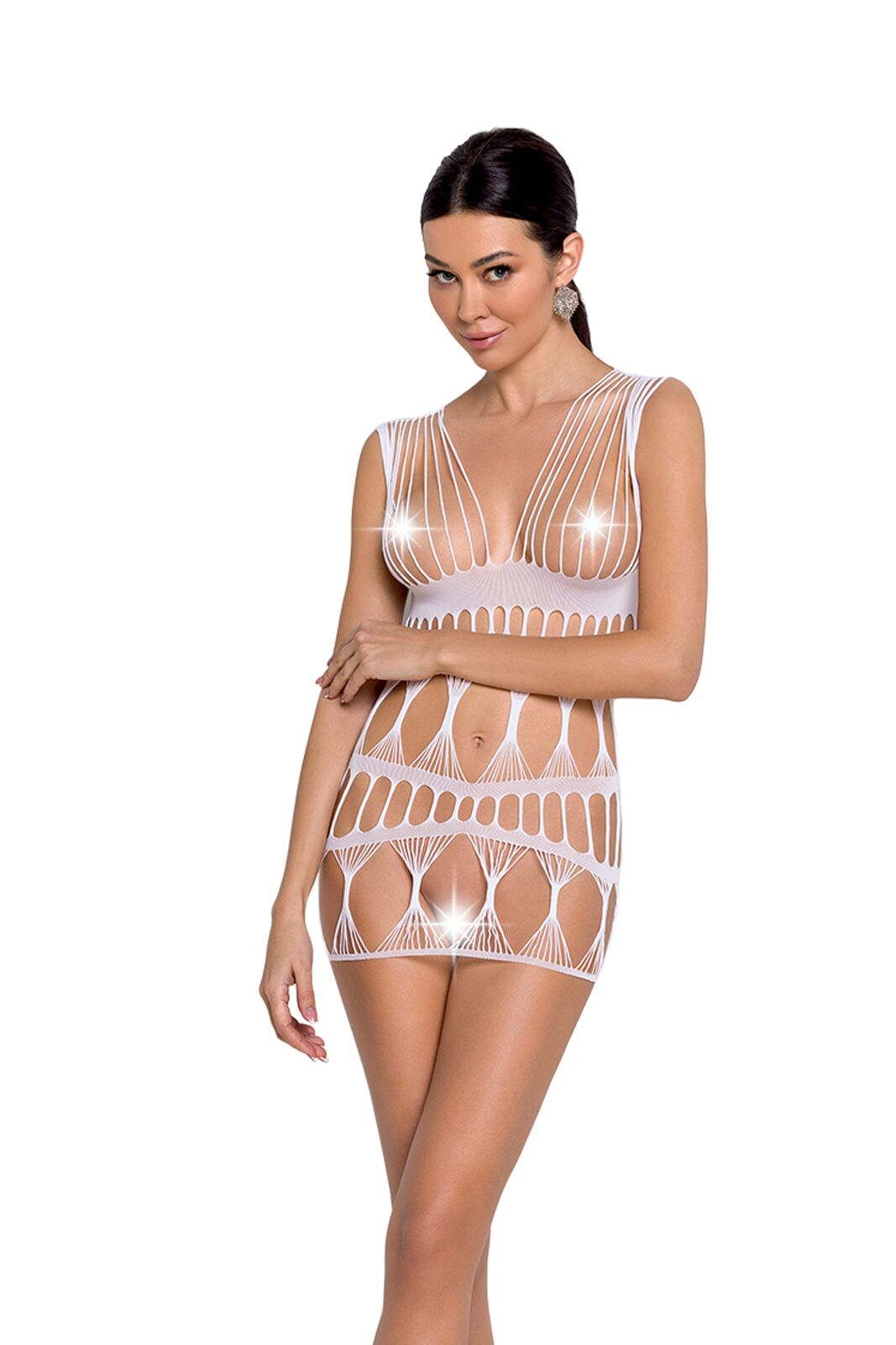 Бодістокінг Passion BS089 white