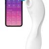 Вакуумний стимулятор із вібрацією Satisfyer Curvy Trinity 5 (White)
