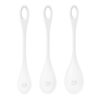 Набір йоні намистин Satisfyer Yoni Power 1 White, діаметр 2-2,5-3см, вага 22-46-74гр