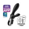 Універсальний смарт вібратор з підігрівом Satisfyer Heat Climax +